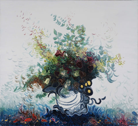 Vase mit Blumen